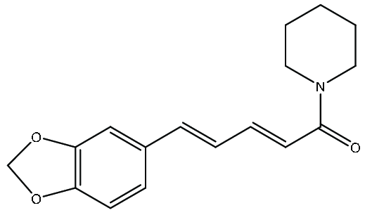 Cấu trúc hóa học của Piperine