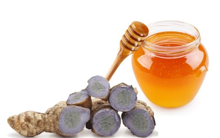 Sự kết hợp giữa nghệ đen và mật ong giúp làn da khỏe mạnh, phục hồi sẹo nhanh chóng