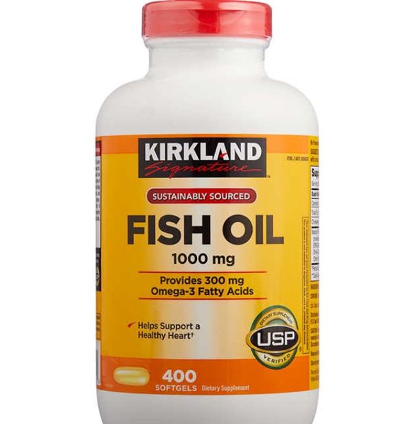 Sản phẩm Kirland Omega - 3 Fish Oil